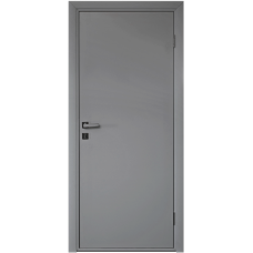 Влагостойкая дверь ПВХ Etadoor ДГ Серый RAL 7001